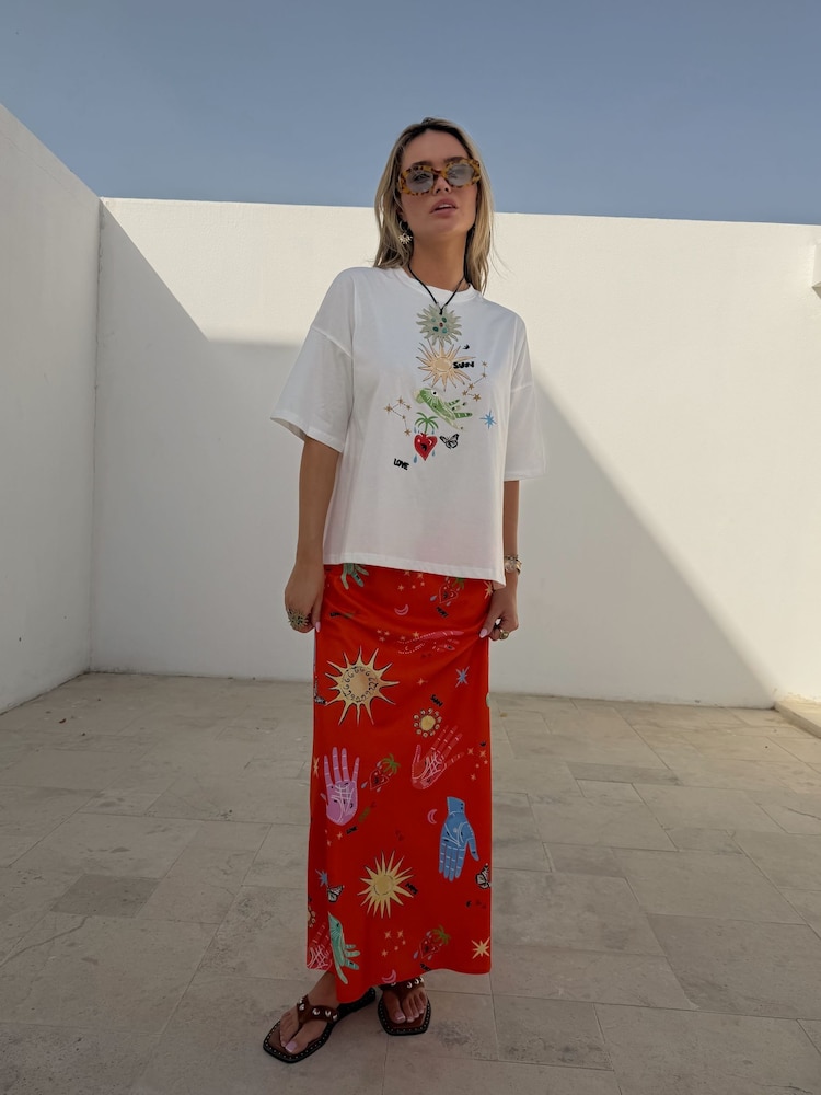Never Fully Dressed White Celestial T-Shirt - Image 2 of 4