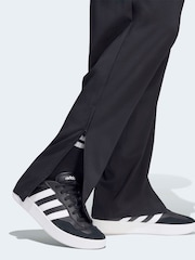 adidas Black Essentials Small Logo Stanford Lite Woven Tapered Open Hem Pants - Image 4 of 6