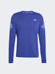adidas Blue Adi365 Iconic/// Running Long Sleeve T-Shirt - Image 1 of 1