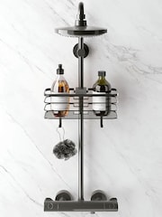 metaltex Black Origin Basket for Shower Pole - Image 2 of 5