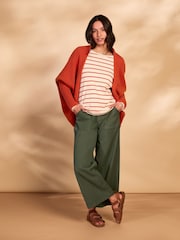 Celtic & Co. Orange Supersoft Cocoon Cardigan - Image 1 of 6