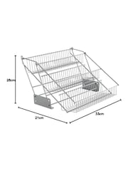 metaltex Silver Up & Down Spice Organiser - Image 3 of 5