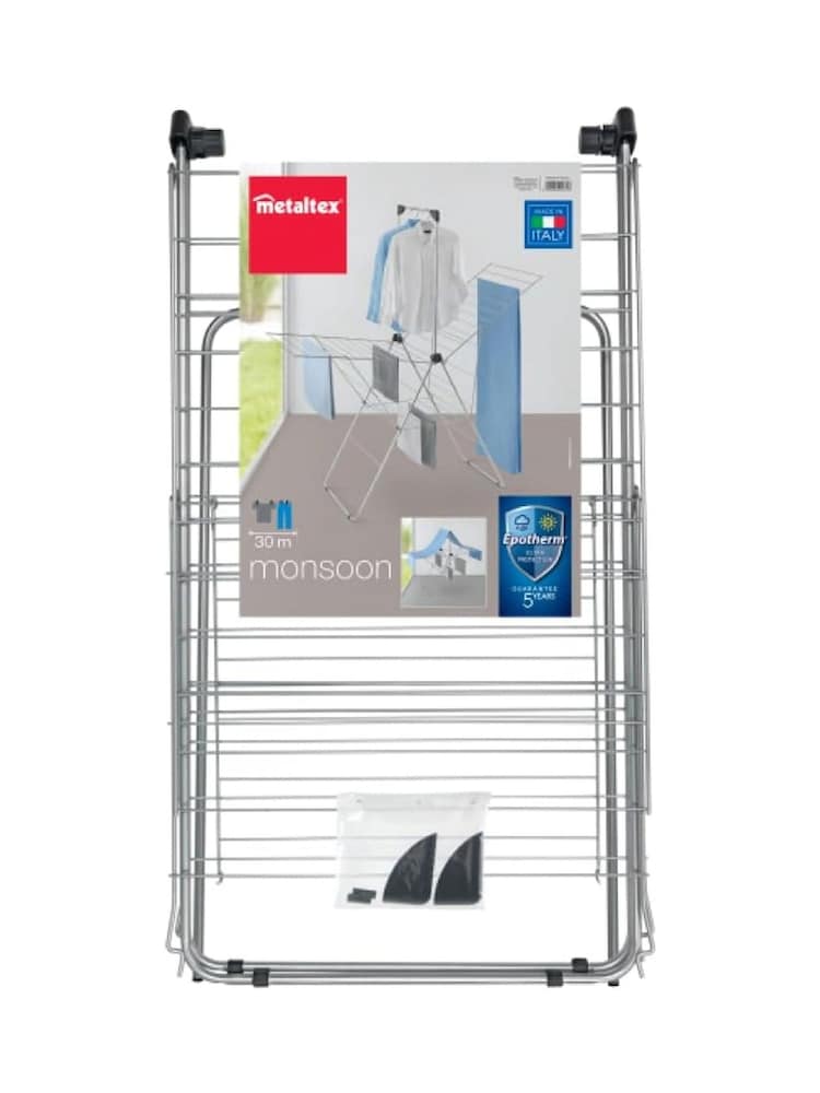 metaltex Silver Monsoon Airer Wing - Image 4 of 4