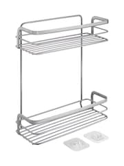 metaltex Silver Origin Luxy 2 Tier Rectangular Shelf - Image 2 of 2