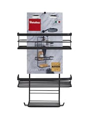 metaltex Black Origin Shower Caddy - Image 3 of 4