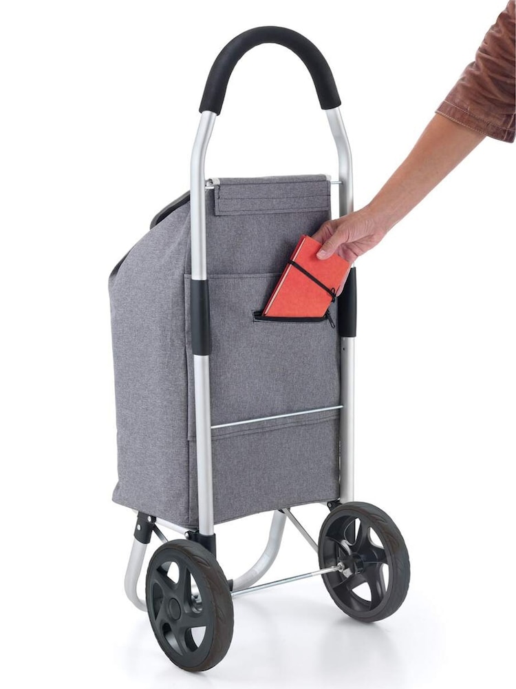 metaltex Blue Magnolia Shopping Trolley - Image 2 of 2