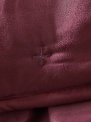 Purple Elsie Velvet Quilted Bedspread - Image 5 of 5