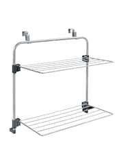 metaltex Silver Gale 7 Over The Door Airer Laundry Dryer - Image 4 of 4