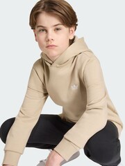 Коричневий - adidas Originals Regular Fleece Hoodie - Image 4 of 6