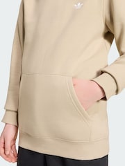 Коричневий - adidas Originals Regular Fleece Hoodie - Image 5 of 6