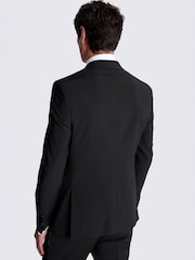 MOSS Black Slim Fit Notch Lapel Nano Suit Jacket - Image 3 of 5