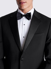 MOSS Black Slim Fit Notch Lapel Nano Suit Jacket - Image 4 of 5