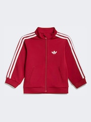 adidas Originals Red Firebird Younger Boys Tracksuits - Image 2 of 7
