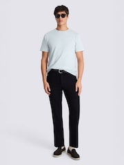 MOSS Light Blue Crew-Neck T-Shirt - Image 2 of 4