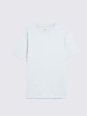 MOSS Light Blue Crew-Neck T-Shirt - Image 4 of 4