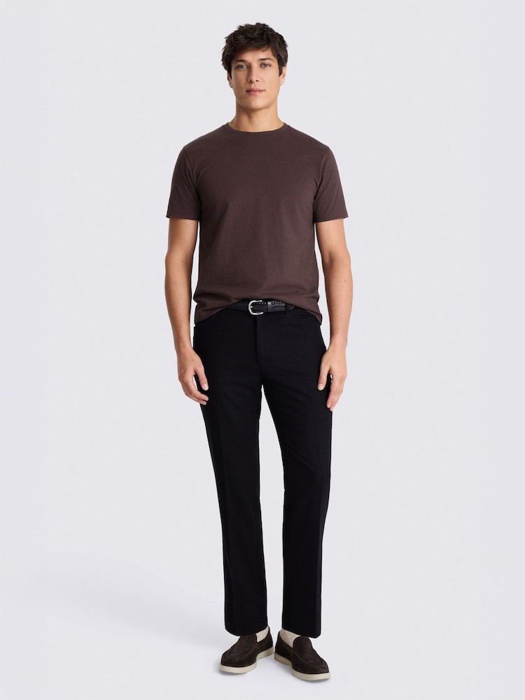 MOSS Brown Crew-Neck T-Shirt - Image 2 of 4