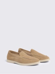MOSS Natural Lewisham Relaxed Loafers - Image 2 of 4