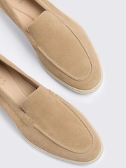 MOSS Natural Lewisham Relaxed Loafers - Image 4 of 4