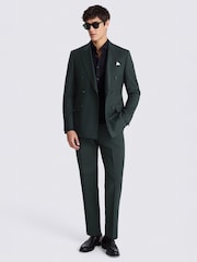 Μπουκάλι Πράσινο - Σταυρωτό - MOSS Tailored Fit Performance Κοστούμι Μπουφάν/Πανωφόρι - Εικόνα 2 από 5