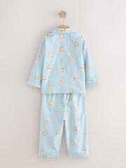 Blue/Brown Bear Button Down Pyjamas (9mths-10yrs) - Image 7 of 9