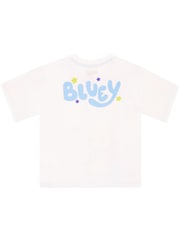 Character White Bluey Boxy T-Shirt - Image 3 of 12