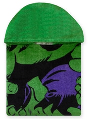 Character Green Marvel The Incredible Hulk Towel Poncho - Image 4 of 12