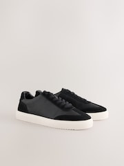 Black Smart Casual Trainers - Image 1 of 7