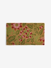 Laura Ashley Natural Astley Floral Printed Coir Doormat - Image 4 of 6