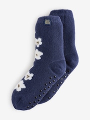 Bath & Body Works Cherry Blossom Floral Lounge Socks - Larawan 3 ng 5