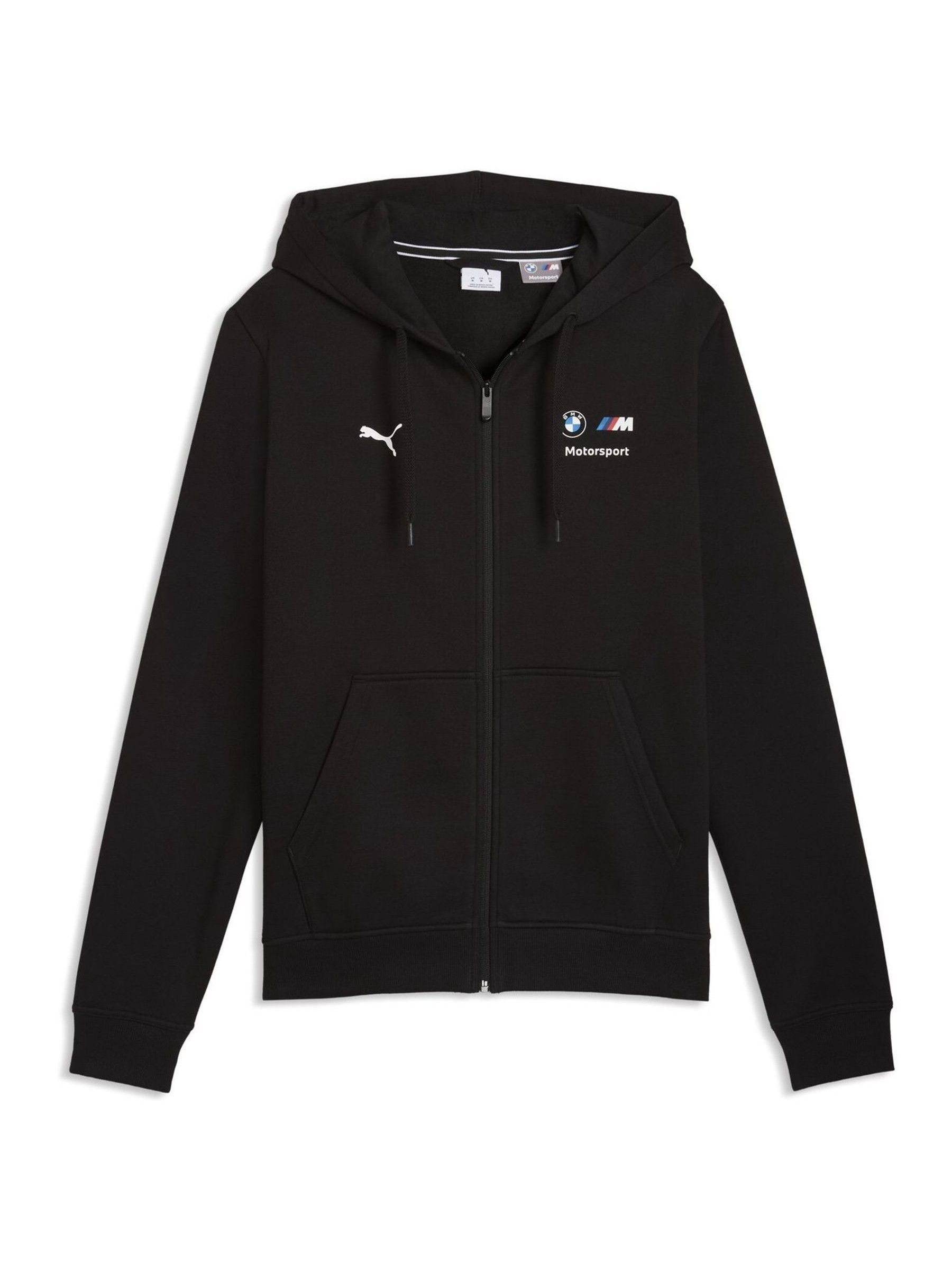 Buy Puma Black Bmw M Motorsport Essentials Fleece Track Jacket