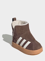 adidas Originals Brown CAMPUS 00s Winter Mid Trainers - Image 3 of 9