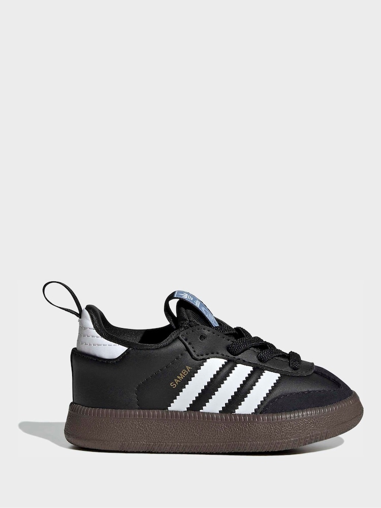 adidas Originals Black Samba Quickon Trainers - Image 1 of 7 adidas Originals Black Samba Quickon Trainers - Image 1 of 7