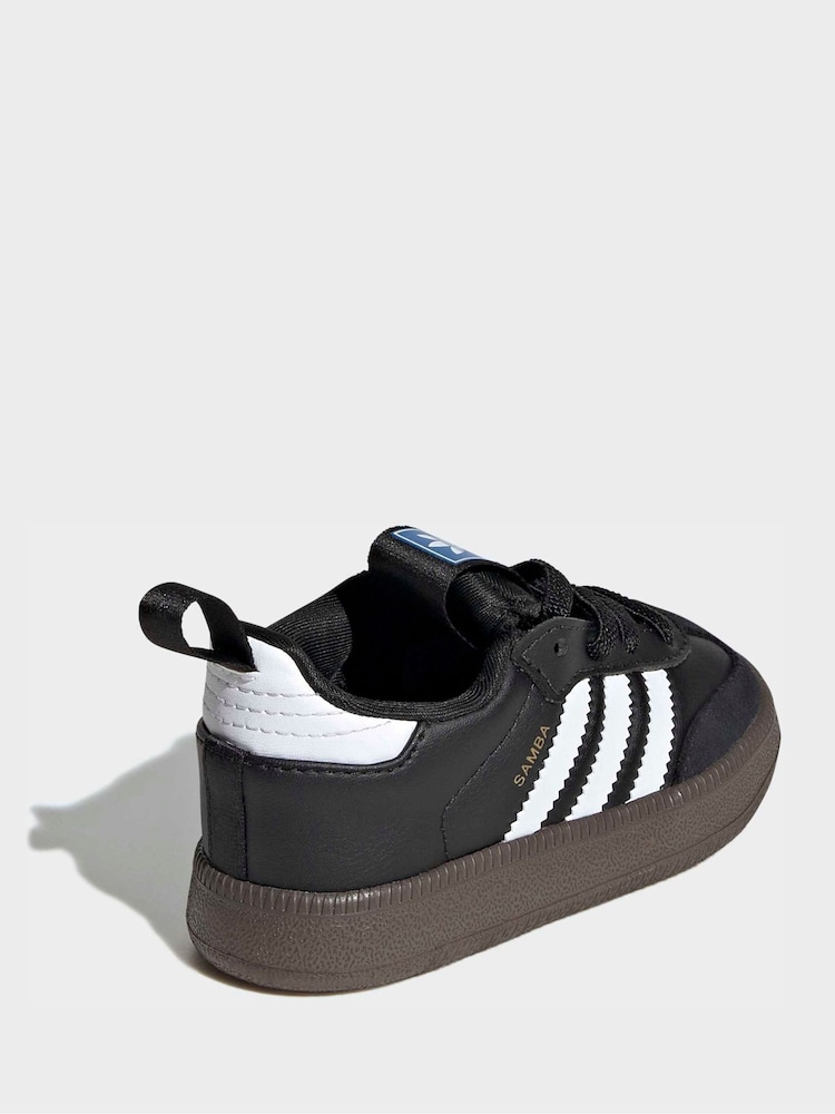 adidas Originals Black Samba Quickon Trainers - Image 2 of 7 adidas Originals Black Samba Quickon Trainers - Image 2 of 7