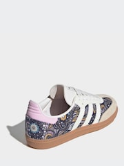 adidas Originals Navy Blue Samba Trainers - Image 2 of 10