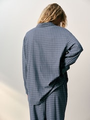 self. Blue Check Shirt - Image 5 of 9