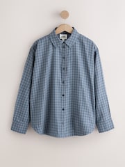 self. Blue Check Shirt - Image 7 of 9