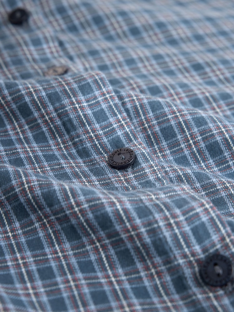 self. Blue Check Shirt - Image 9 of 9