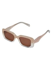 Estella Bartlett Cream Vilnius Sunglasses in Champagne - Image 4 of 4