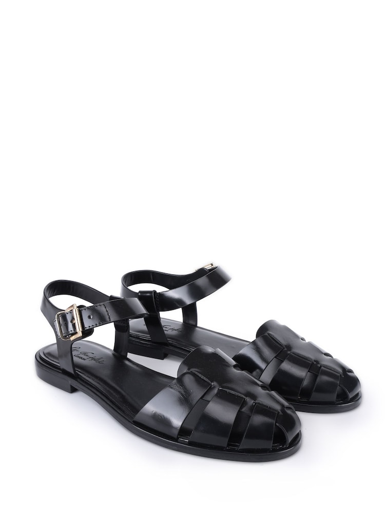 Off The Hook Lilly Leather Flat Fisherman Sandals - Bild 1 von 6 Off The Hook Lilly Leather Flat Fisherman Sandals - Bild 1 von 6