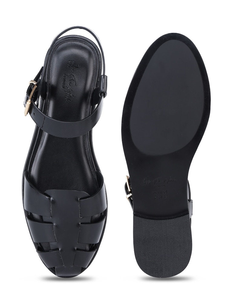 Off The Hook Lilly Leather Flat Fisherman Sandals - Bild 6 von 6 Off The Hook Lilly Leather Flat Fisherman Sandals - Bild 6 von 6