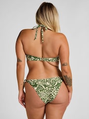 Hunkemoller Green Padded Underwired Bikini Top Cancun - Image 3 of 5