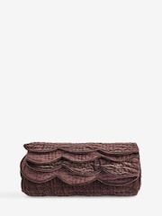 Copriletto in velluto di cotone con bordo smerlato Laura Ashley Brady - Immagine 4 di 4