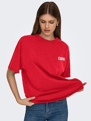 T-shirt ONLY oversize imprimé fruits - Image 3 de 7