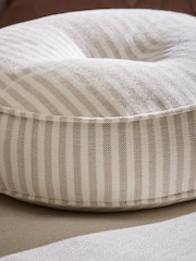 Laura Ashley Cornish Stripe Circular Cushion - Imaginea 3 din 3