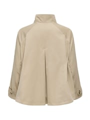 ONLY Funnel Neck Short Trench Coat - 画像 6 / 6