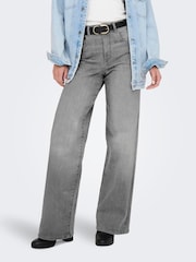 ONLY Comfort Stretch Lush High Waist Wide Leg Jeans - Imaginea 1 din 4