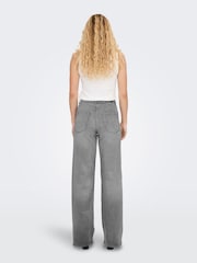 ONLY Comfort Stretch Lush High Waist Wide Leg Jeans - Imaginea 2 din 4