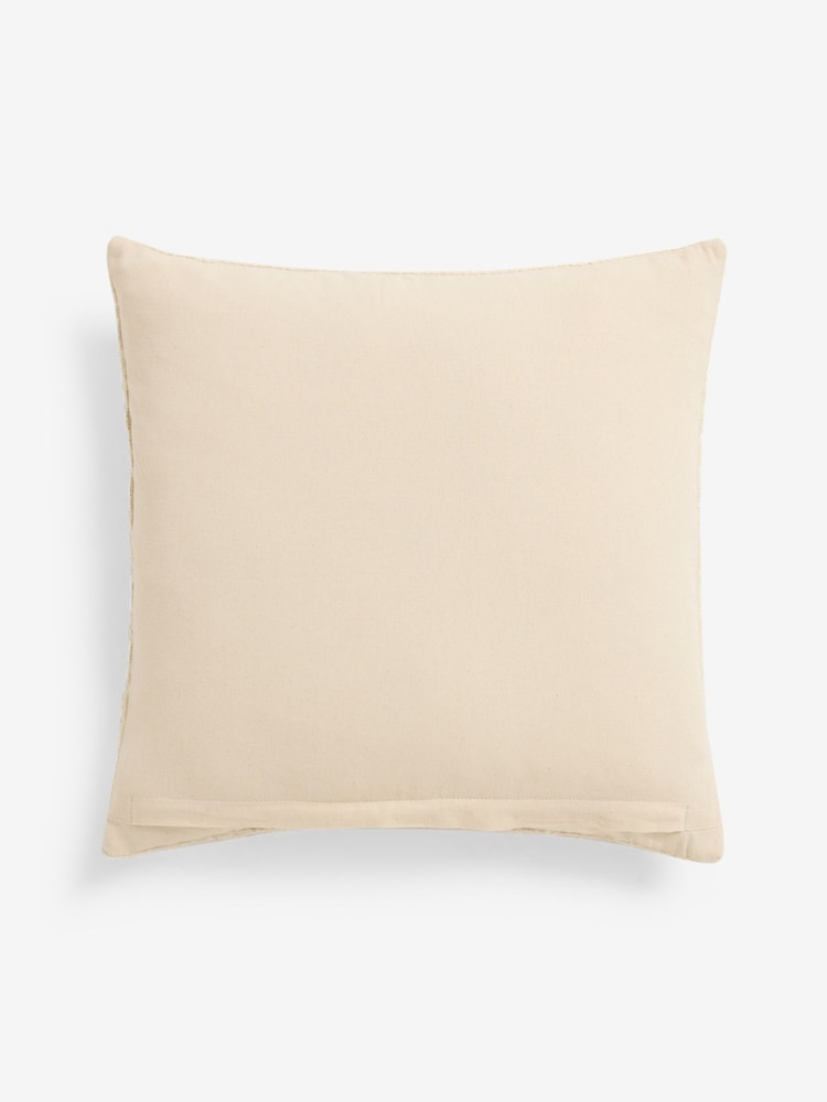 Laura Ashley Natural Felsham Quilted Cotton Cushion - Image 5 of 5 Laura Ashley Natural Felsham Quilted Cotton Cushion - Image 5 of 5