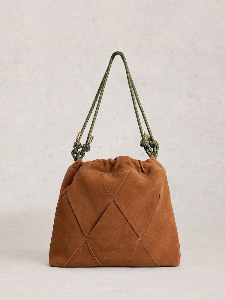 White Stuff Brown Callie Weave Shoulder Bag - Image 2 of 4 White Stuff Brown Callie Weave Shoulder Bag - Image 2 of 4