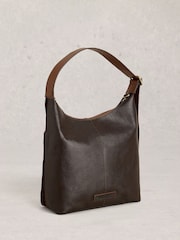 White Stuff Brown Sophia Leather Cross-Body Bag - Image 3 of 4